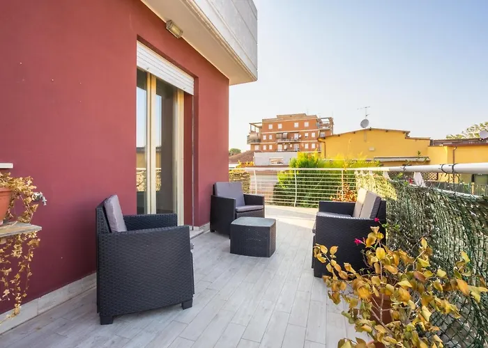 Apartmán Urban Retreat -private Parking+terrace Řím